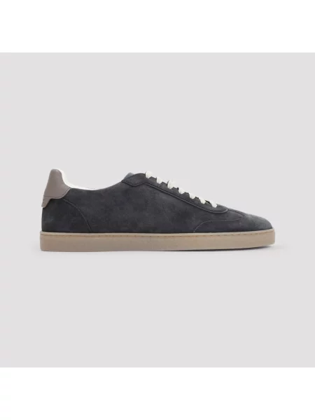 Sneakersy Brunello Cucinelli zamszowe szare