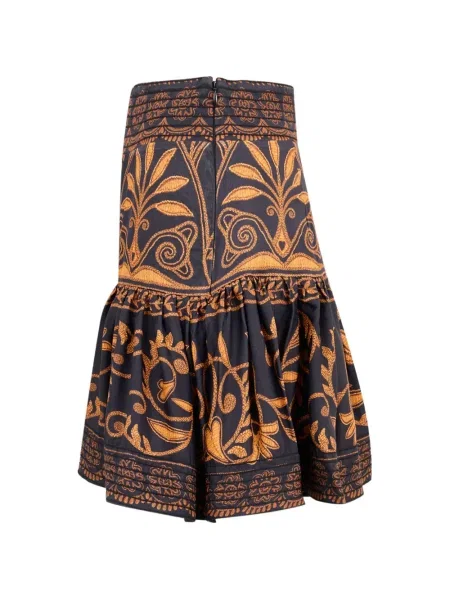 Fusta mini Farm Rio cu model floral cu imagine negru