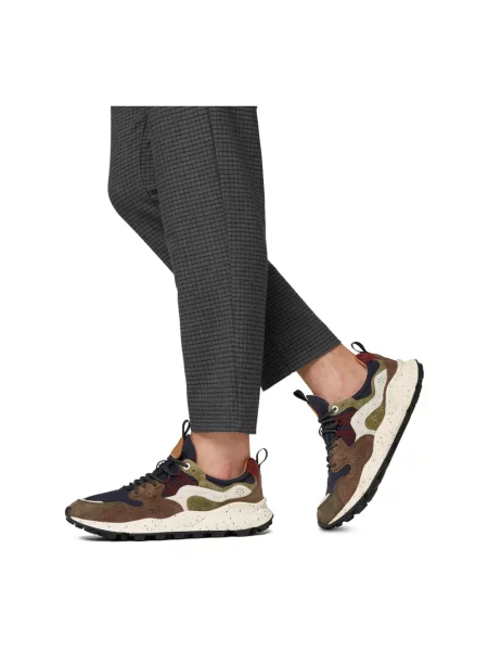 Sneakersy Flower Mountain zamszowe w kwiatki