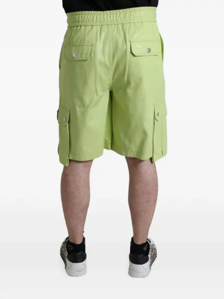 Pantaloni scurți cargo Dolce & Gabbana cu cordon verde