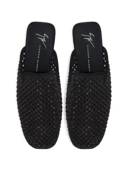 Papuci de casă Giuseppe Zanotti negru