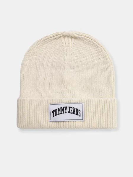 Шапка Tommy Jeans бежово