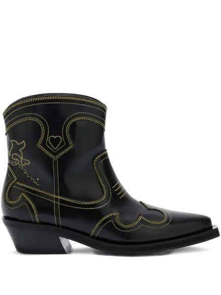 Botine Ganni negru