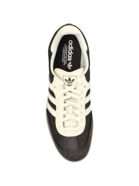 Sneakerși Adidas Samba cu dungi maro