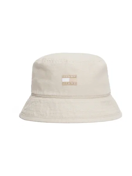 Klobuk Tommy Hilfiger Heritage Bucket bež