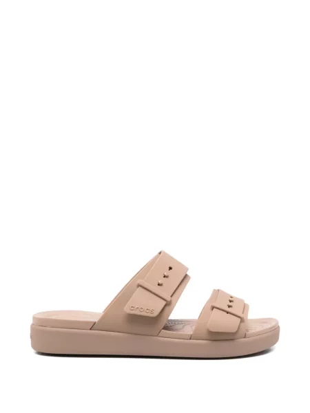 Kapcie dziecięce Crocs brązowe