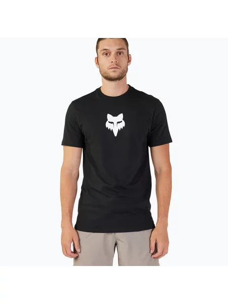 Fox Racing мъжка тениска Fox Head black черно