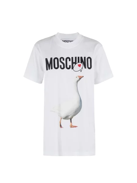 Koszulka Moschino biała
