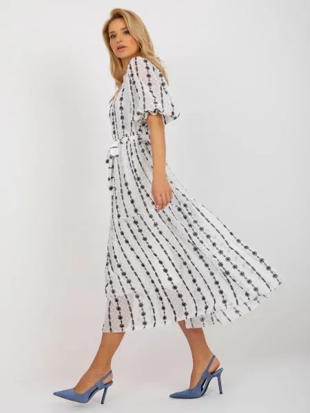 Rochie Fashionhunters de costum alb