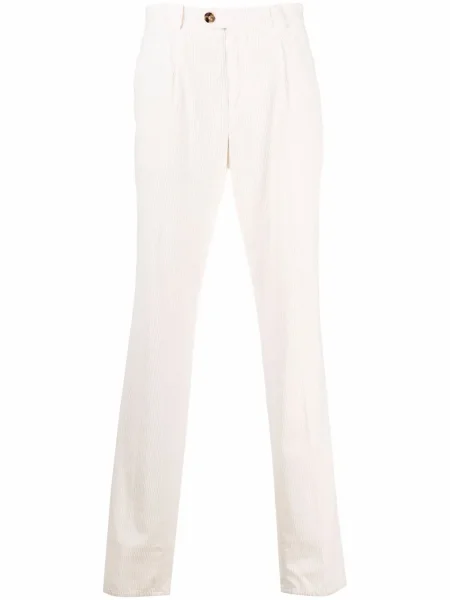 Chinos Brunello Cucinelli bílé