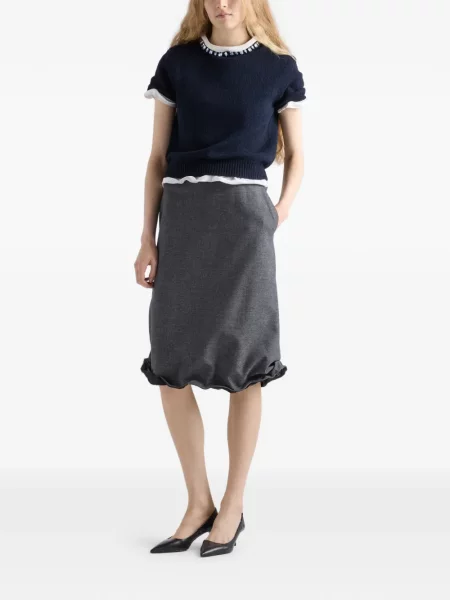 Top Prada albastru