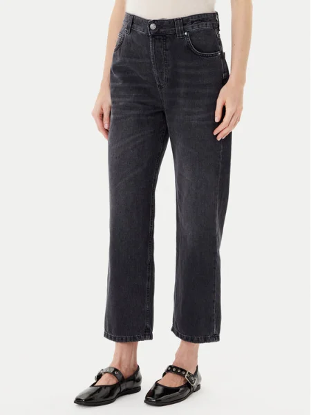 Marella Blugi Mom Fit negru