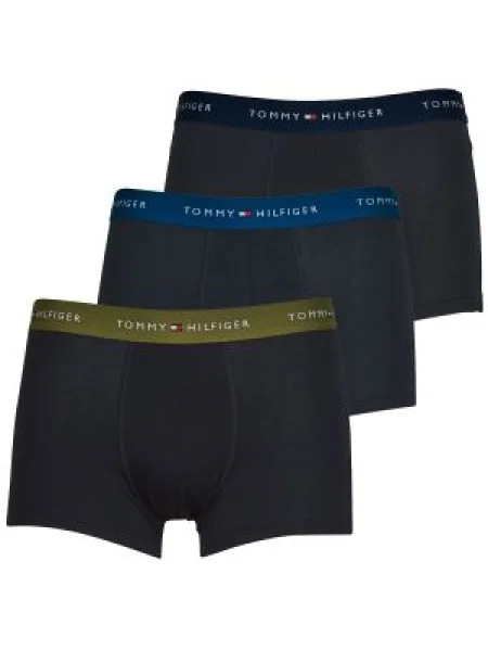 Tommy Hilfiger priliehavé boxerky pánske s bavlnou modrá