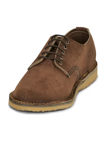 Oxford Red Wing din țesătură twill roșu