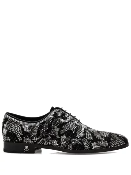 Oxford Philipp Plein din piele negru