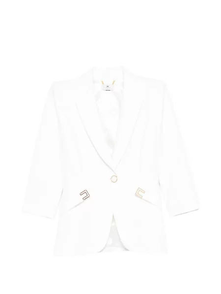 Sacou Elisabetta Franchi alb