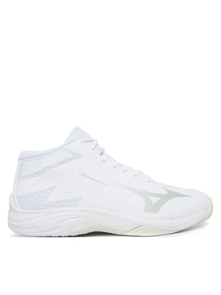 Tenisice za dvoranski nogomet Mizuno Lightning Select Mid bijela