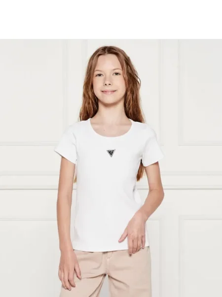 Guess Póló Regular Fit fehér