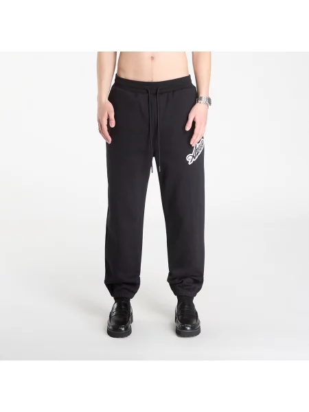 Pantaloni de trening Avirex Script Jogger Black XXL negru
