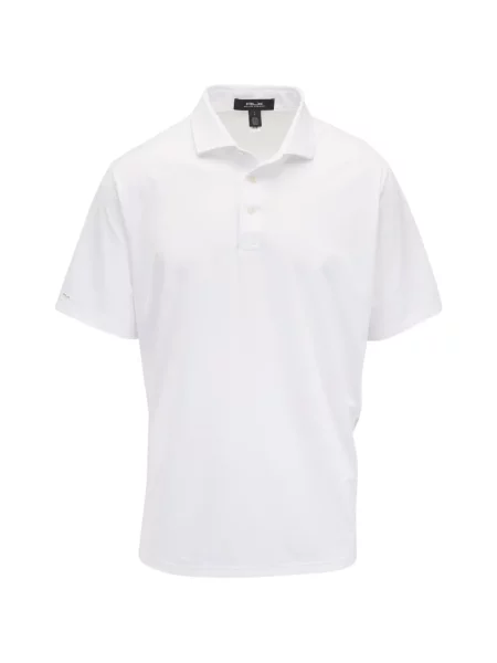 Tricou polo Rlx Ralph Lauren alb