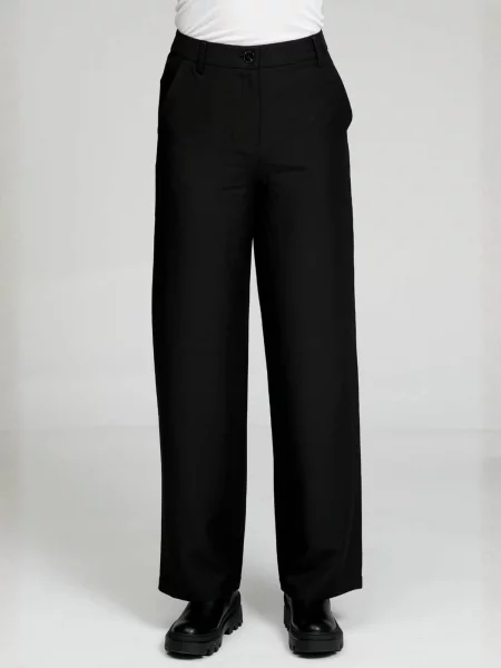 TEESHOPPEN Pantaloni Klassiske negru