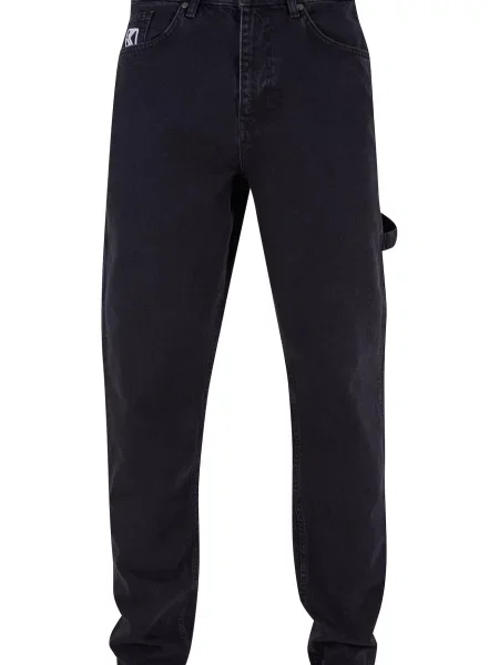 Karl Kani Kavbojke denim črn