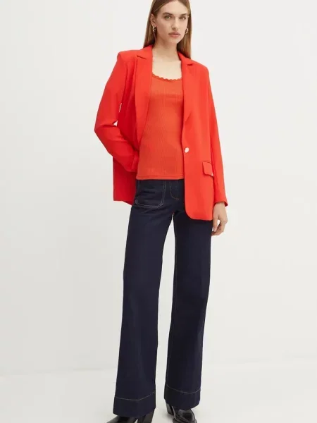 Піджак Morgan VERIN однобортний однотонний VERIN червоний
