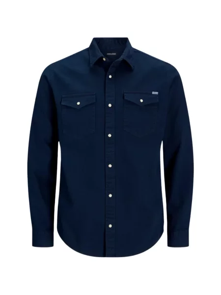 Lung cămașă Jack & Jones albastru