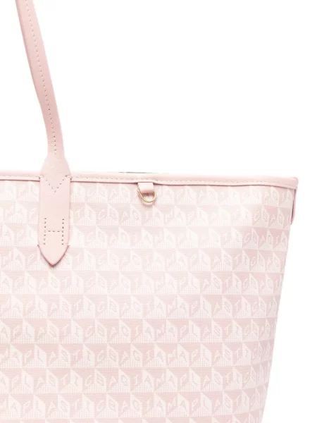Geantă shopper Anya Hindmarch roz