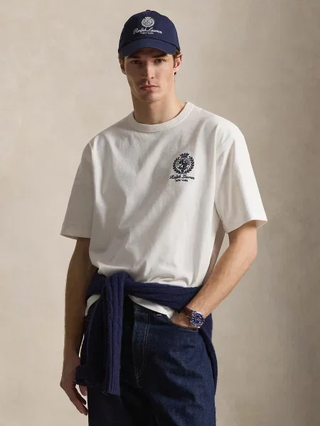 Polo Ralph Lauren Tričko námornícka modrá biela