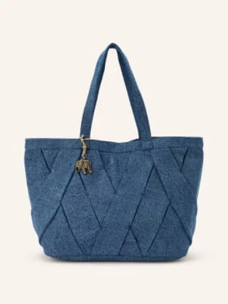 Anokhi Torba Na Zakupy Large blau niebieska