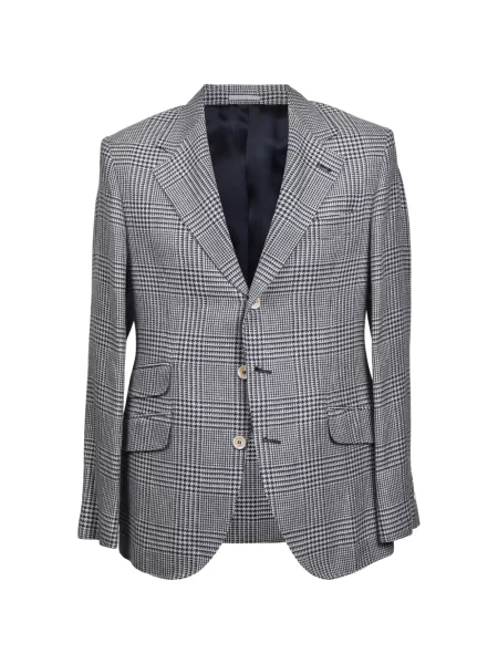 Sacou Brunello Cucinelli cu model pepito gri
