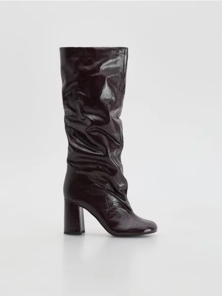 Кожаные сапоги Reserved