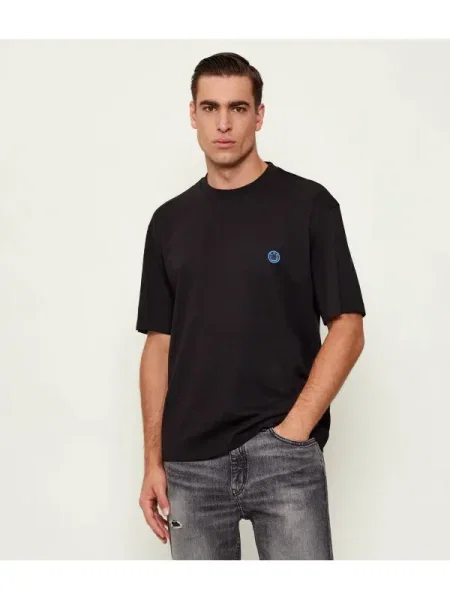 Hugo Blue Tricou Niley | negru