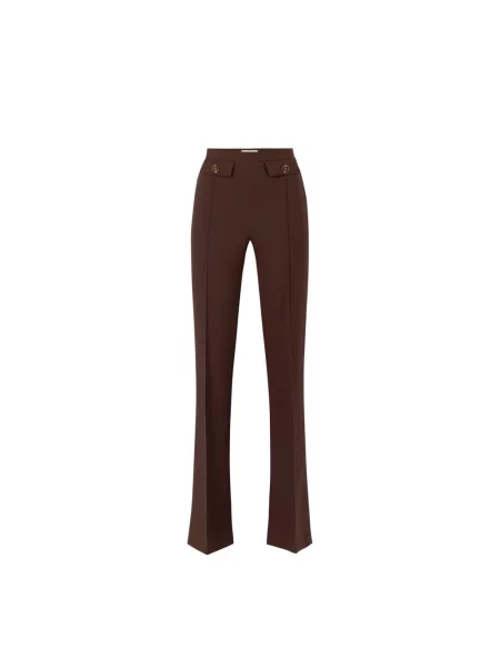 Spodnie Elisabetta Franchi brązowe