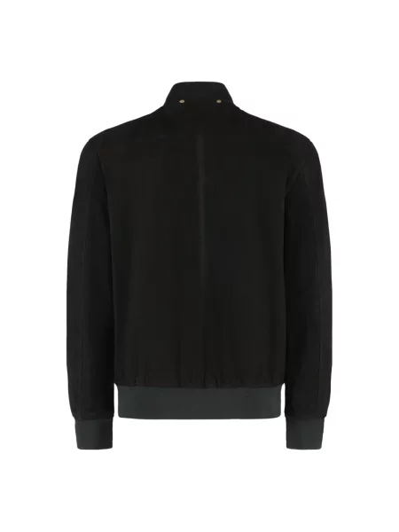 Kurtka Paul Smith zamszowa czarna