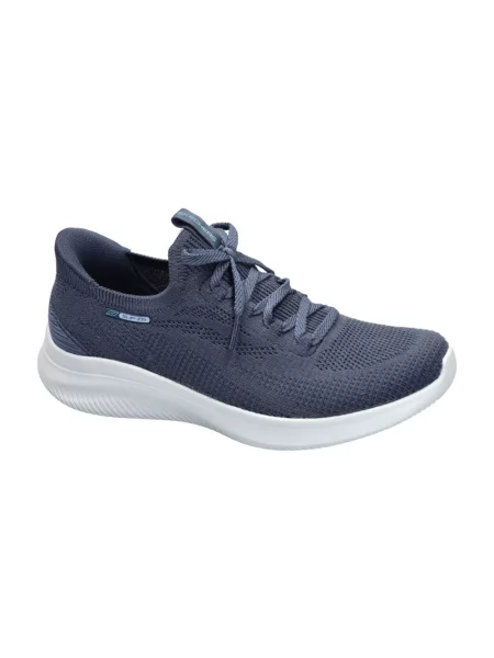 Sneakersy Skechers niebieskie