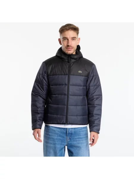 Jachetă Lacoste Puffer Jackets Black/Graphite 50 negru