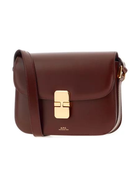 Torebka A.p.c. bordowa