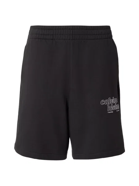 Calvin Klein Jeans Pantaloni negru alb