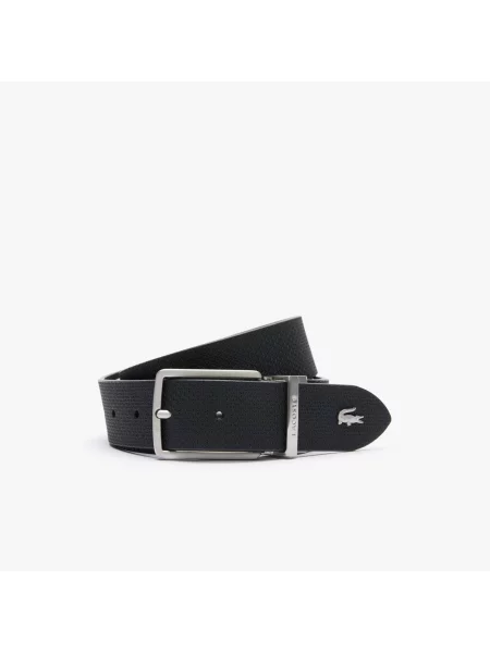 Lacoste ремінь Chantaco чорний
