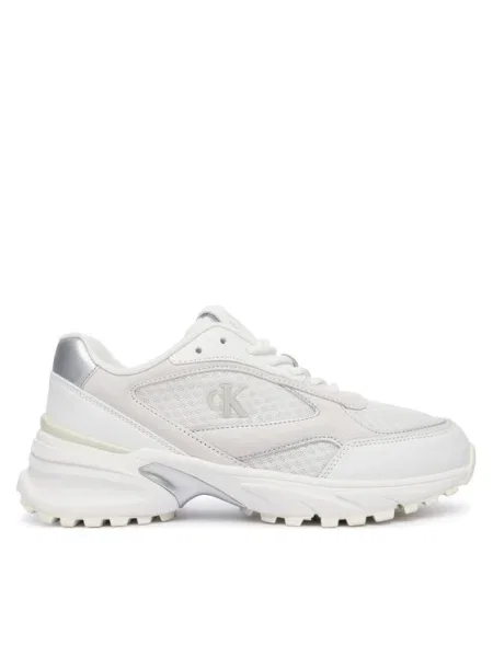 Сникърси Calvin Klein Hike Runner Mesh Mix Met Mg бял