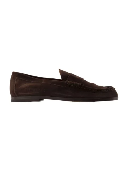 Półbuty Common Projects zamszowe brązowe