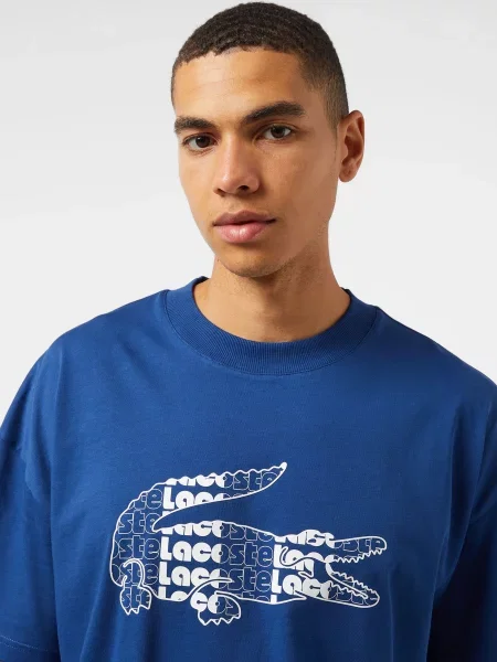 Футболка Lacoste синяя