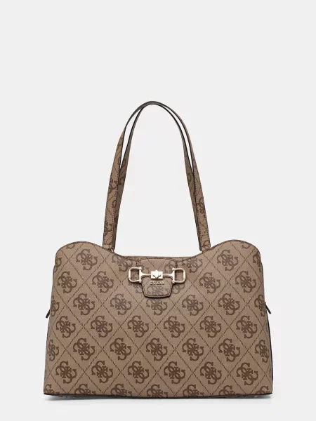 Guess geantă shopper pentru femei JANIE bej