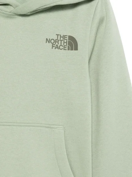 Bluza z kapturem dziecięca The North Face zielona