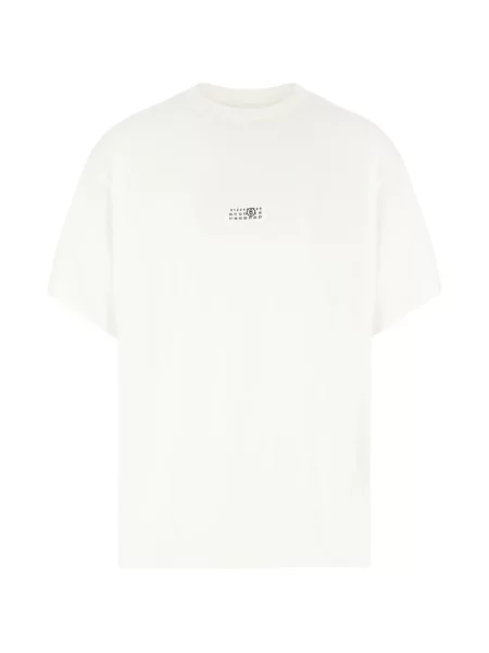 Tricou Mm6 Maison Margiela cu imagine alb