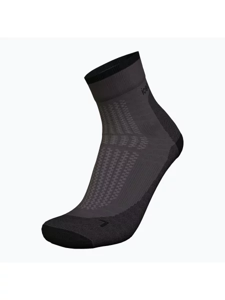 Női trekking zokni icebreaker Merino Hike+ Ultralight Quarter obsidian/black Merino Hike+ Ultralight Quarter fekete