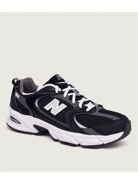 New Balance Sneakers | piele întoarsă negru