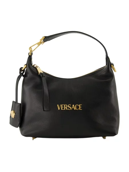 Torebka hobo Versace czarna